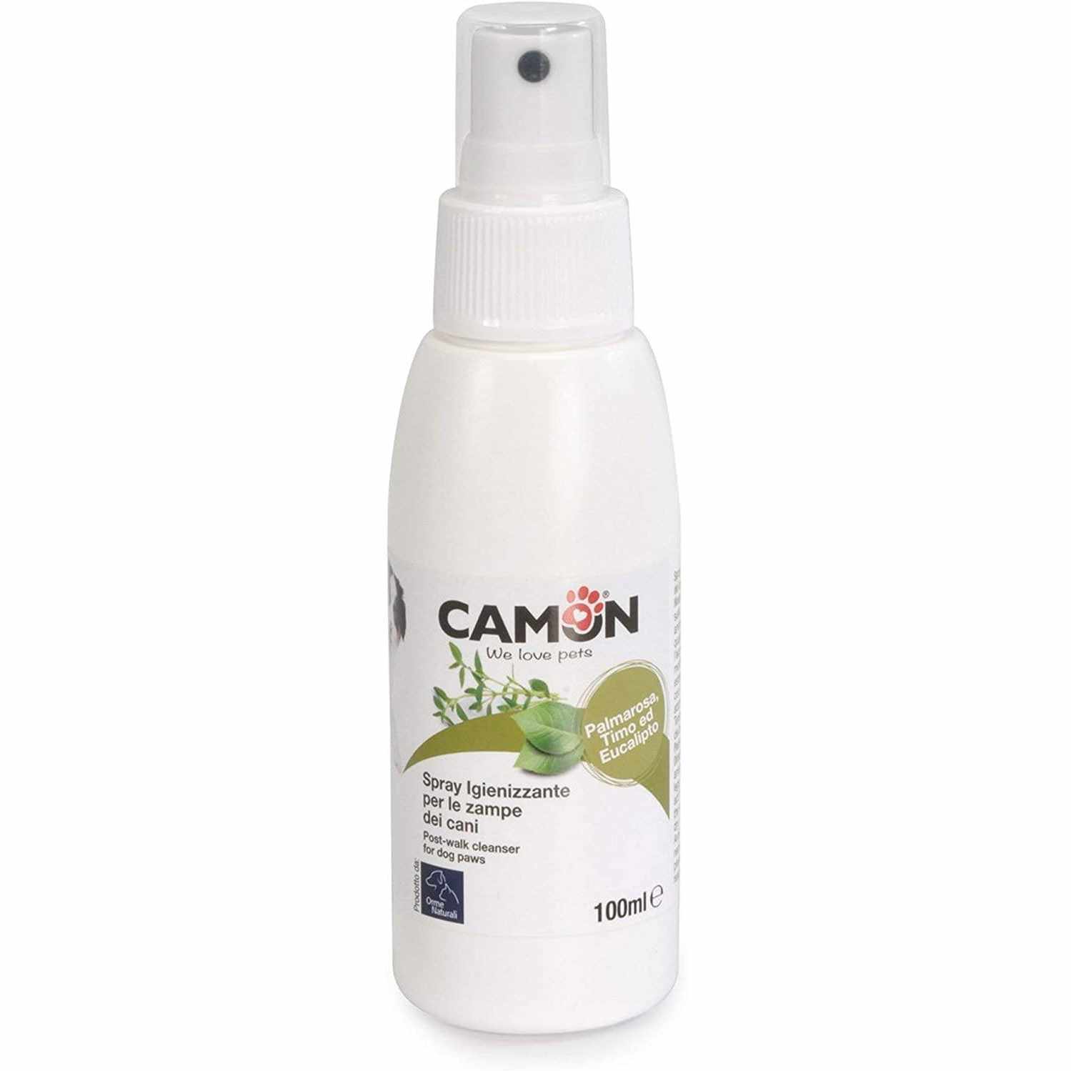 Camon Spray igienizzante per Zampe del Cane a Base di Oli Naturali