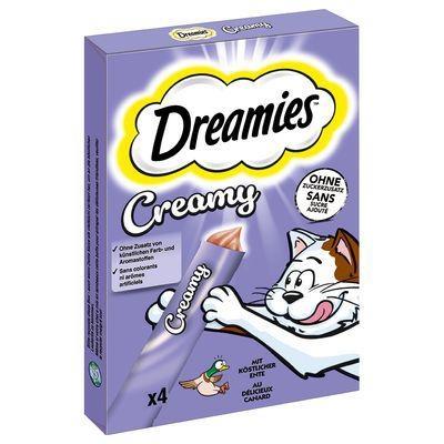 Catisfaction Creamy Anatra 4x10g - Snack per Gatti in Crema