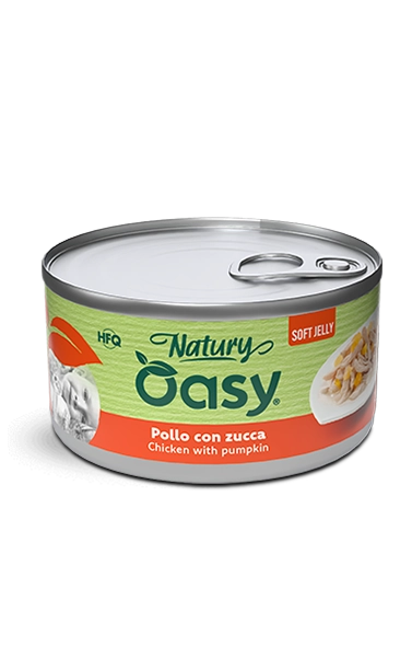 OASY Natury Soft Jelly Pollo con Zucca 85g