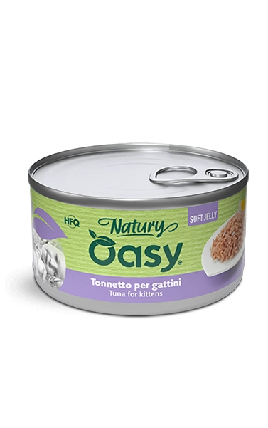 OASY Natury Soft Jelly Tonnetto per Gattini 85g