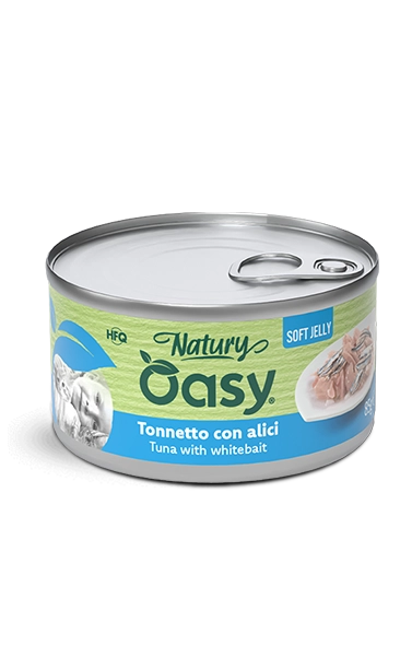 OASY Natury Soft Jelly Tonnetto con Alici 85g