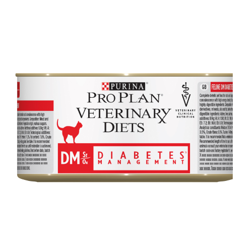 Purina pro plan veterinary diets gatto dm diabetes management st/ox mousse lattina 195gr