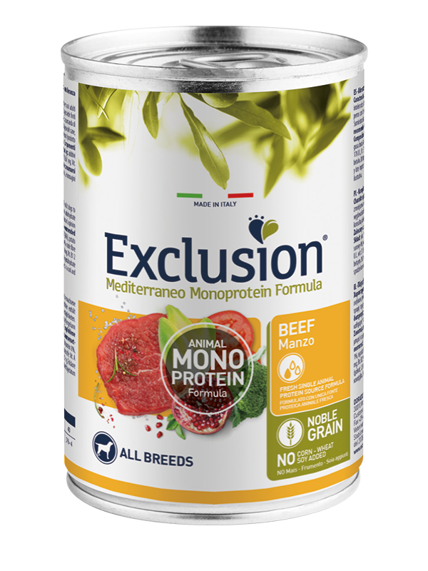 Exclusion Adult beef 400 gr