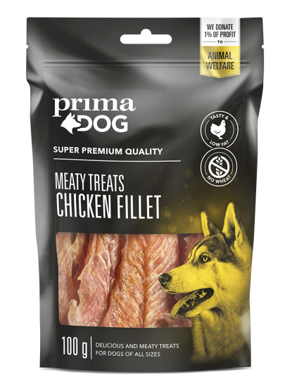 PrimaDog Neaty Treats Chicken Fillet 100 gr