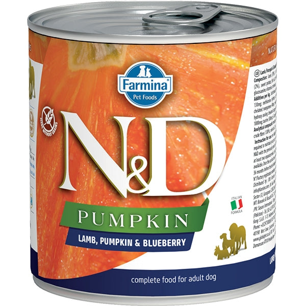 Farmina N&D Pumpkin Puppy Agnello Zucca e Mirtilli 285g - Cibo Umido per Cani