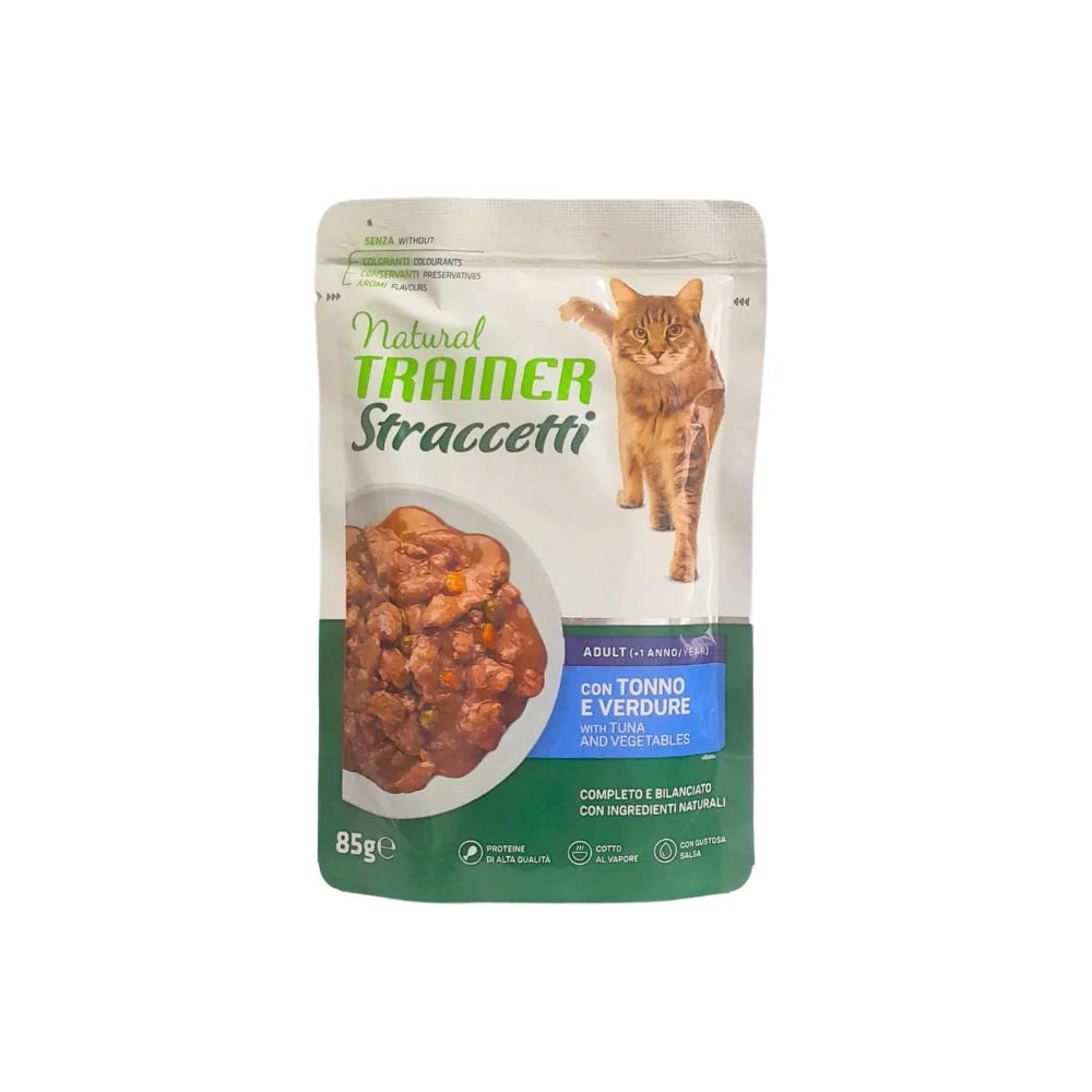 NATURAL TRAINER CAT Straccetti con Tonno 85g
