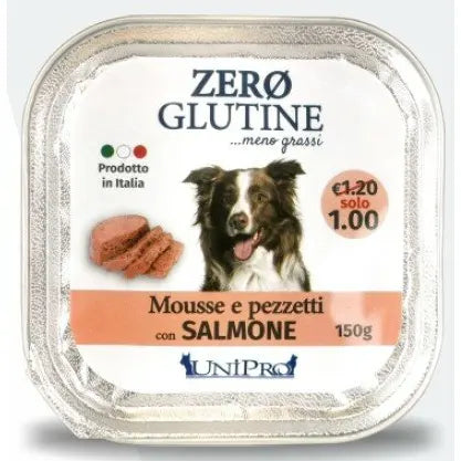 Unipro zero glutine con salmone 150gr