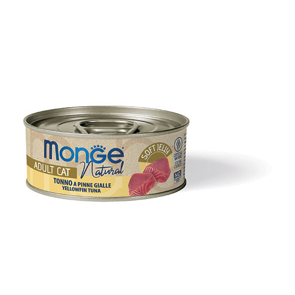 Monge Jelly Trancetti Tonno a Pinne Gialle 80g – Gatto Adulto
