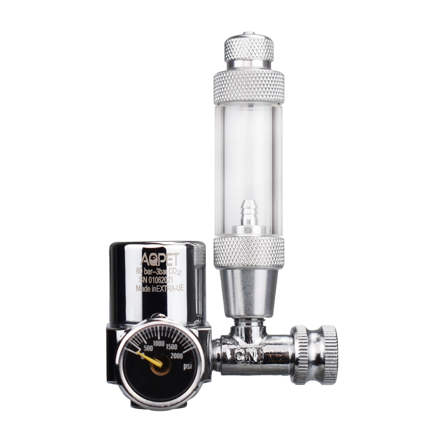 Kit AQPet Zen CO₂ System per acquari dolci fino a 300 litri con bombola, regolatore, diffusore e tubo