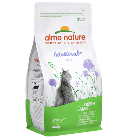 Almo Nature Intestinal Help Agnello Fresco 2 kg – Per Gatti Adulti