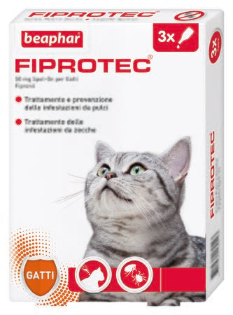 Beaphar Fiprotec Spot On Gatto 3 Pipette