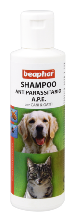 Beaphar Shampoo Antiparassitario A.P.E. per Cani e Gatti - 200ml