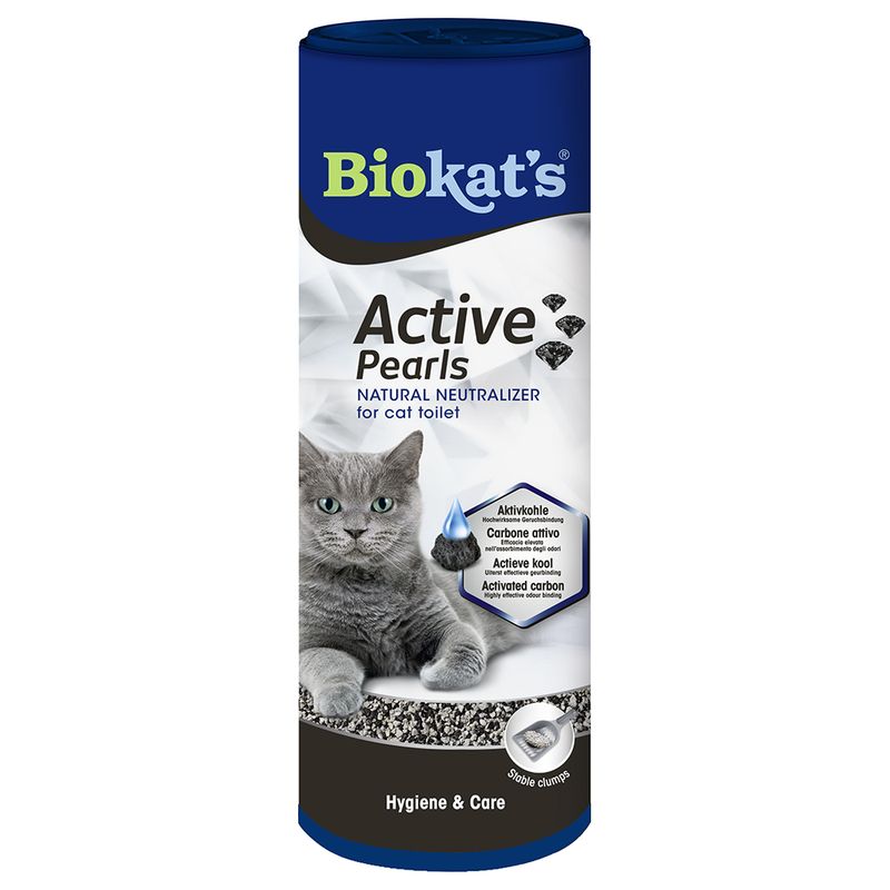 Biokat's Active Pearls - Deodorante Naturale per Lettiera del Gatto, 700ml