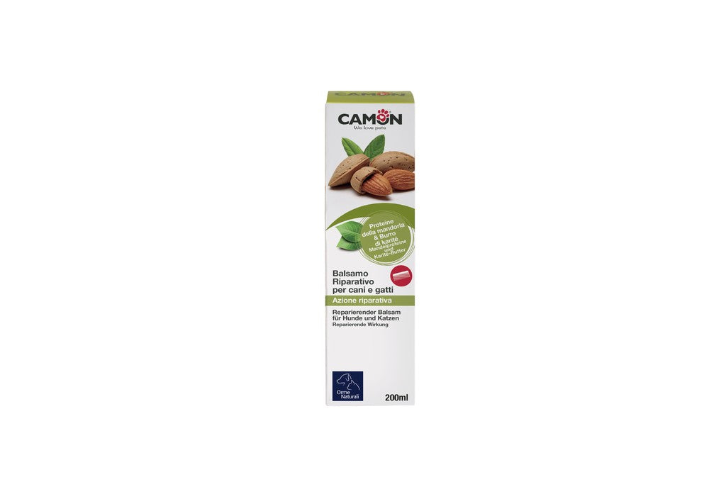 Balsamo riparativo Camon 200 ml per cani e gatti con oli vegetali e proteine