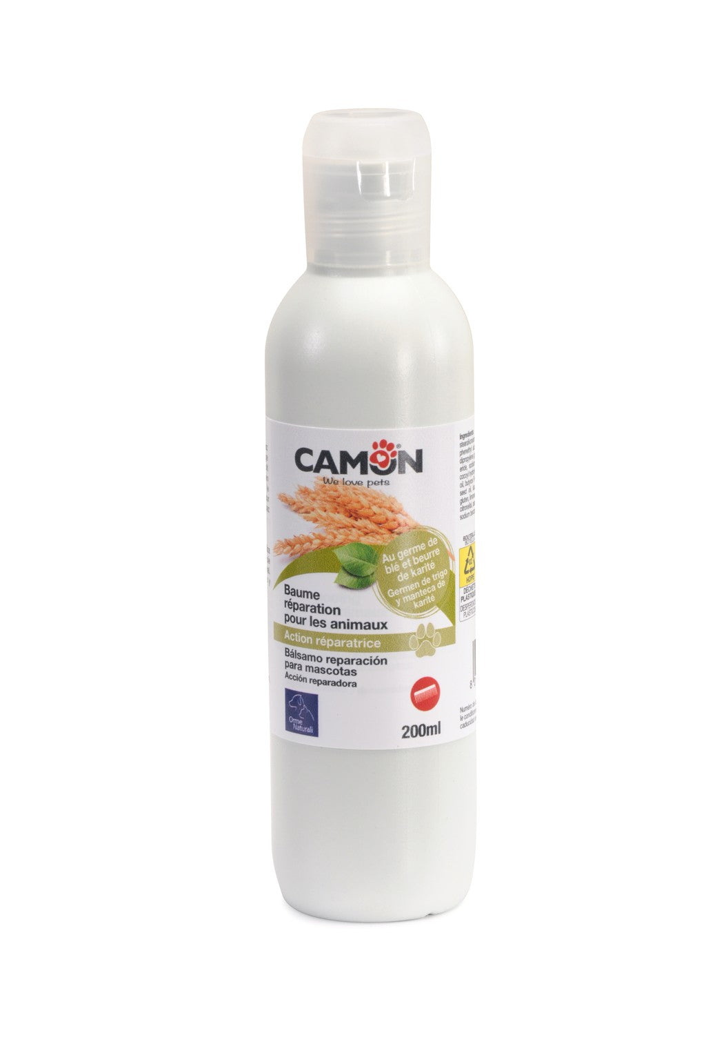 Balsamo riparativo Camon 200 ml per cani e gatti con oli vegetali e proteine