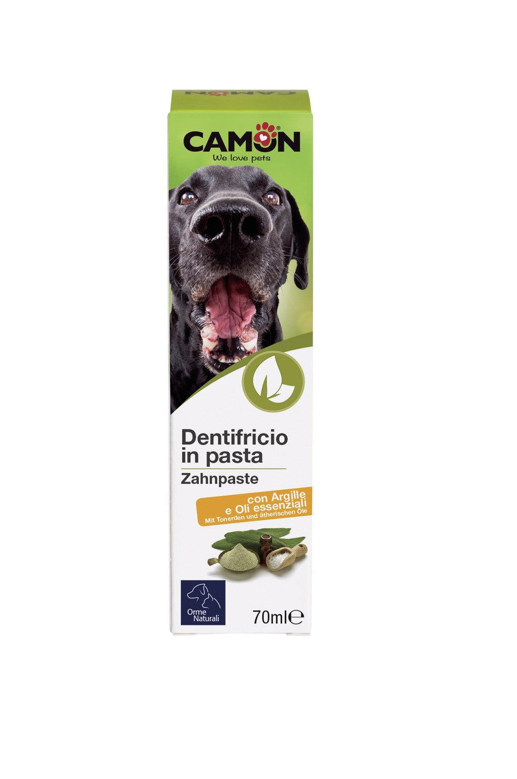 Camon Dentifricio per Cani 70ml - Igiene Orale e Alito Fresco