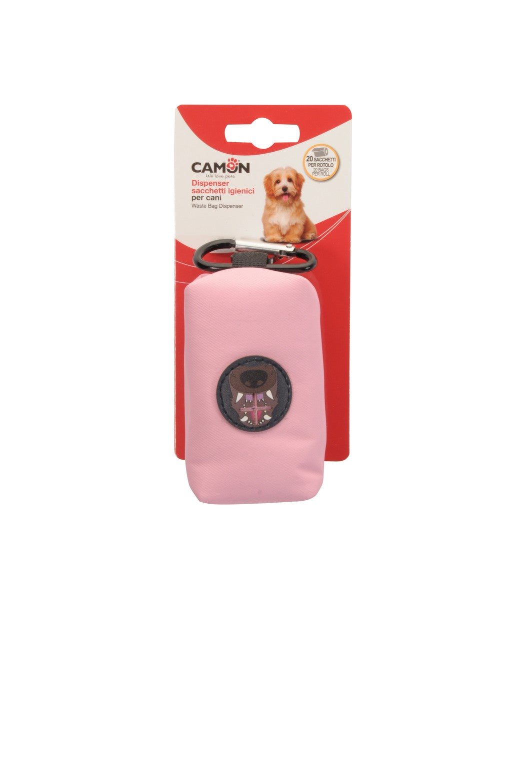 Camon Dispenser Porta Sacchetti Igienici con Rotolo