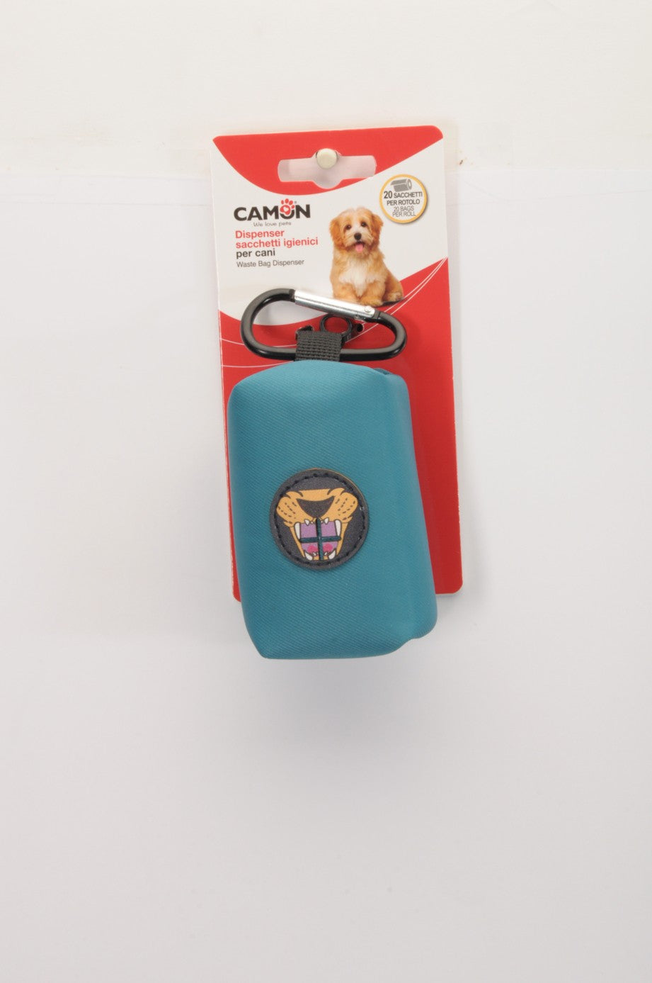 Camon Dispenser Porta Sacchetti Igienici con Rotolo