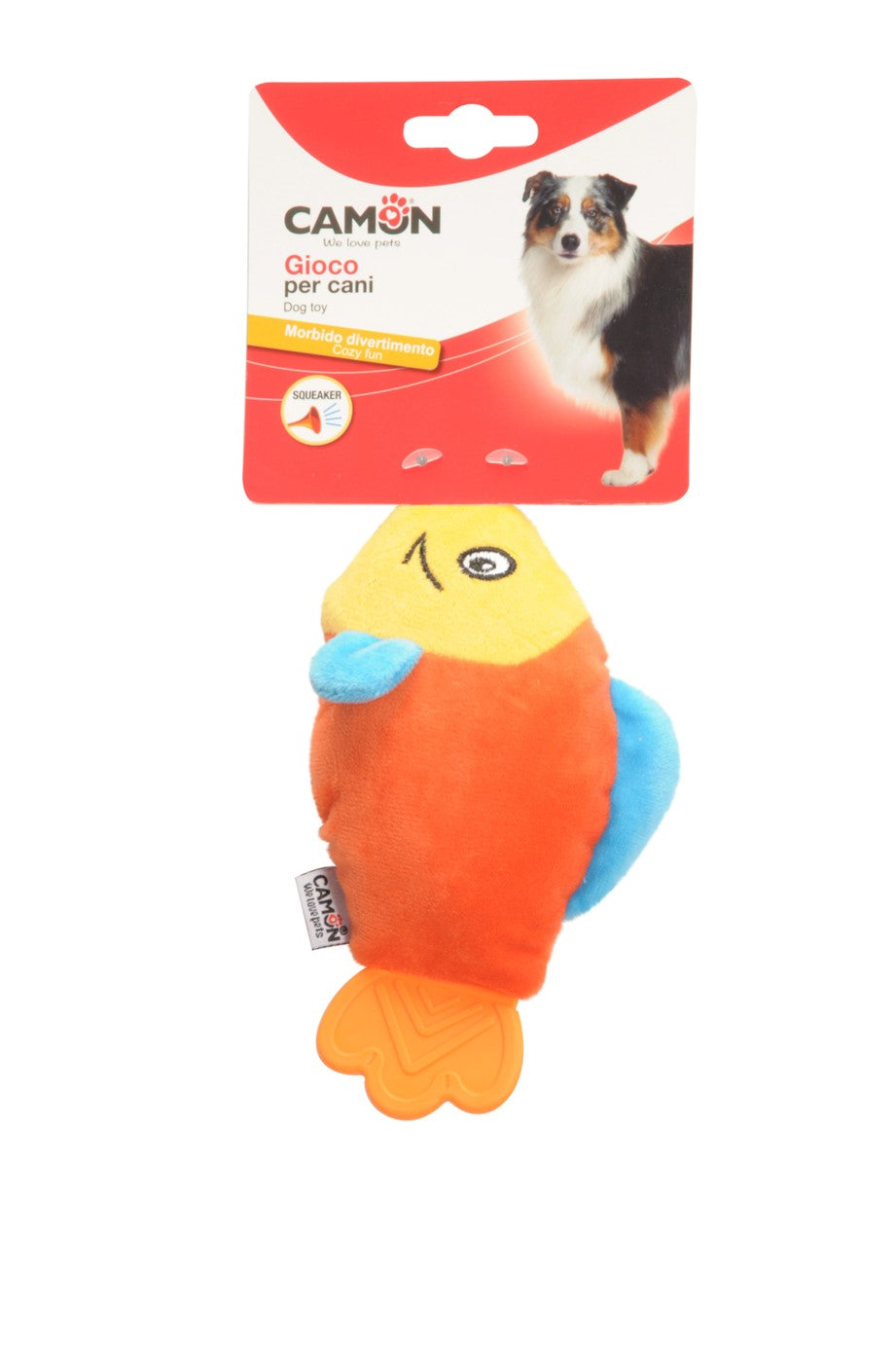 Camon Gioco per Cani - Pesciolino con Squeaker