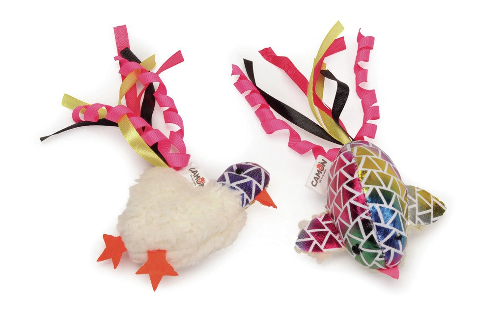 Camon Gioco per Gatti - Mix Soggetti Luccicanti con Catnip