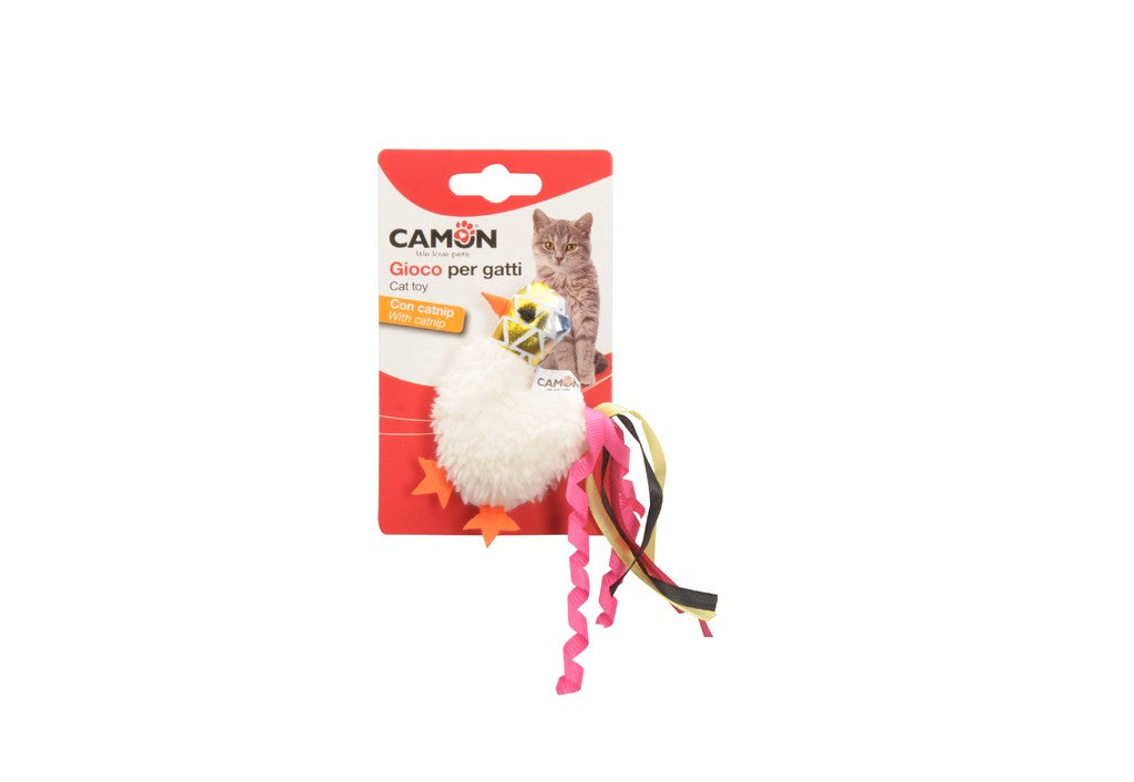 Camon Gioco per Gatti - Mix Soggetti Luccicanti con Catnip