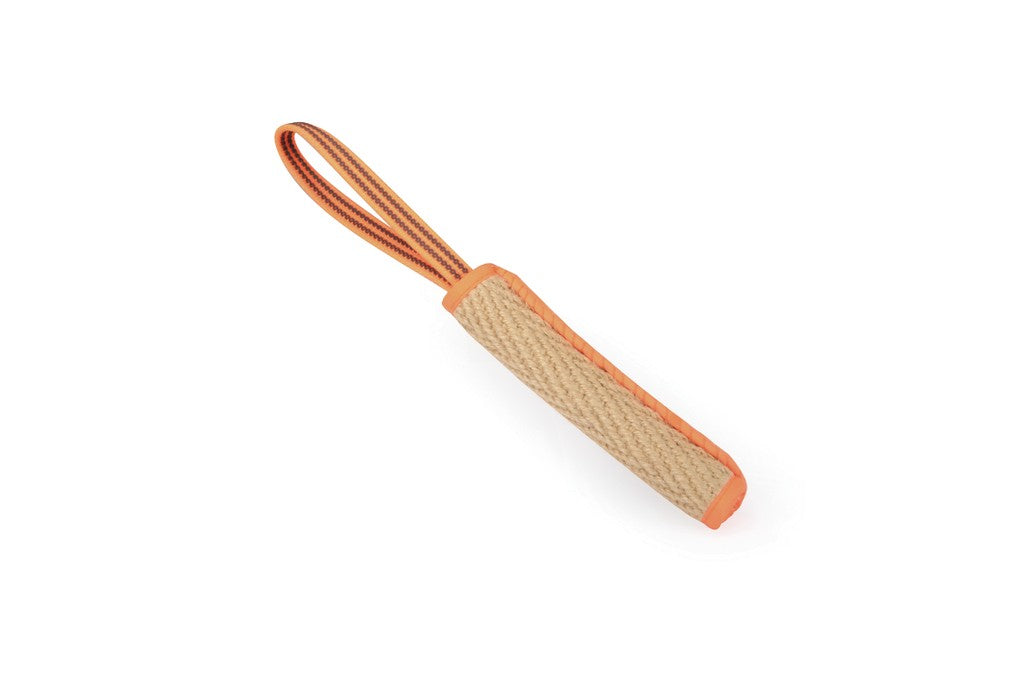 Gioco riportino Camon per cani in juta con maniglia 43x4 cm
