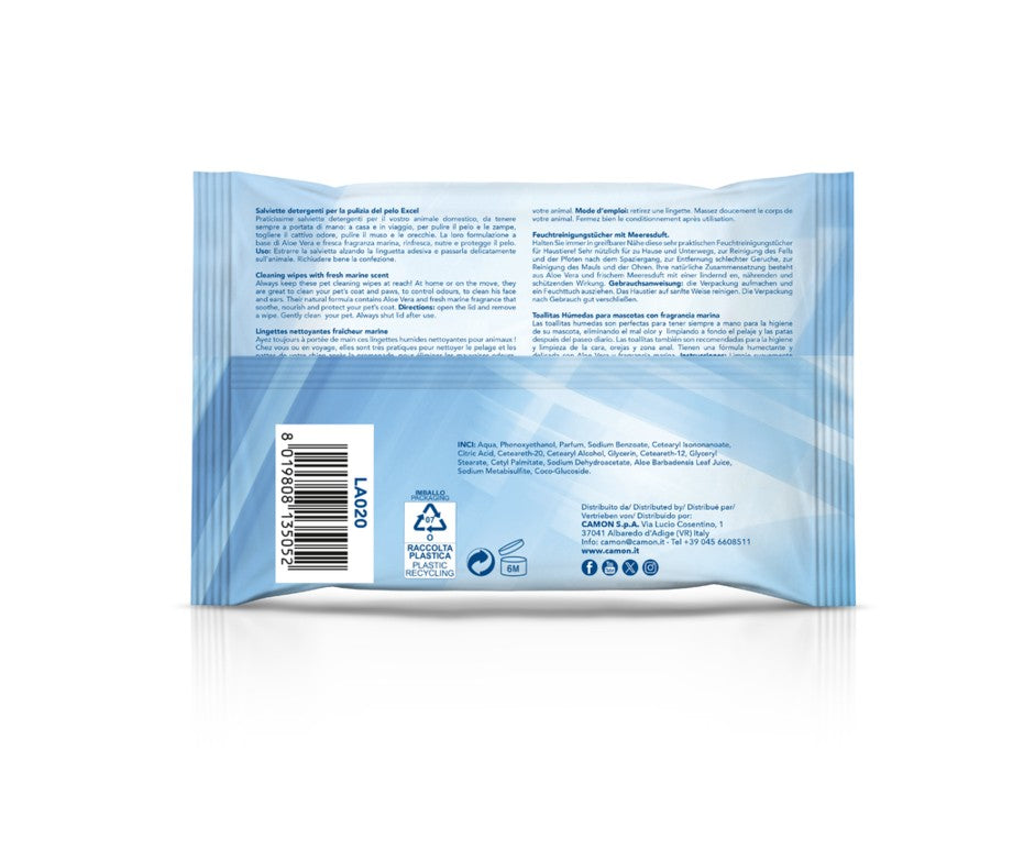 Camon Salviette Detergenti Excel 40 Pezzi