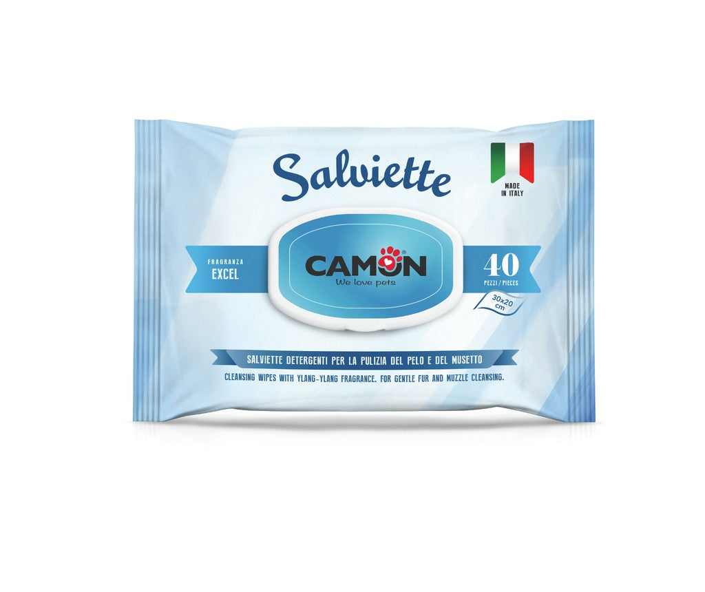 Camon Salviette Detergenti Excel 40 Pezzi