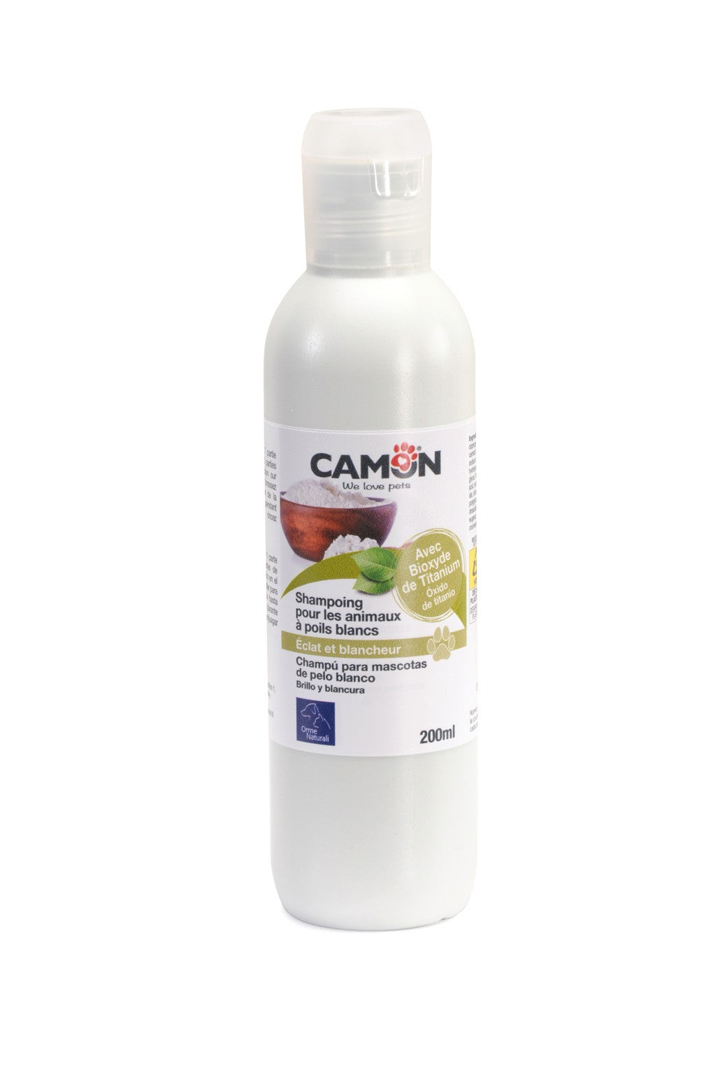 Shampoo Camon manti bianchi 200 ml per cani e gatti