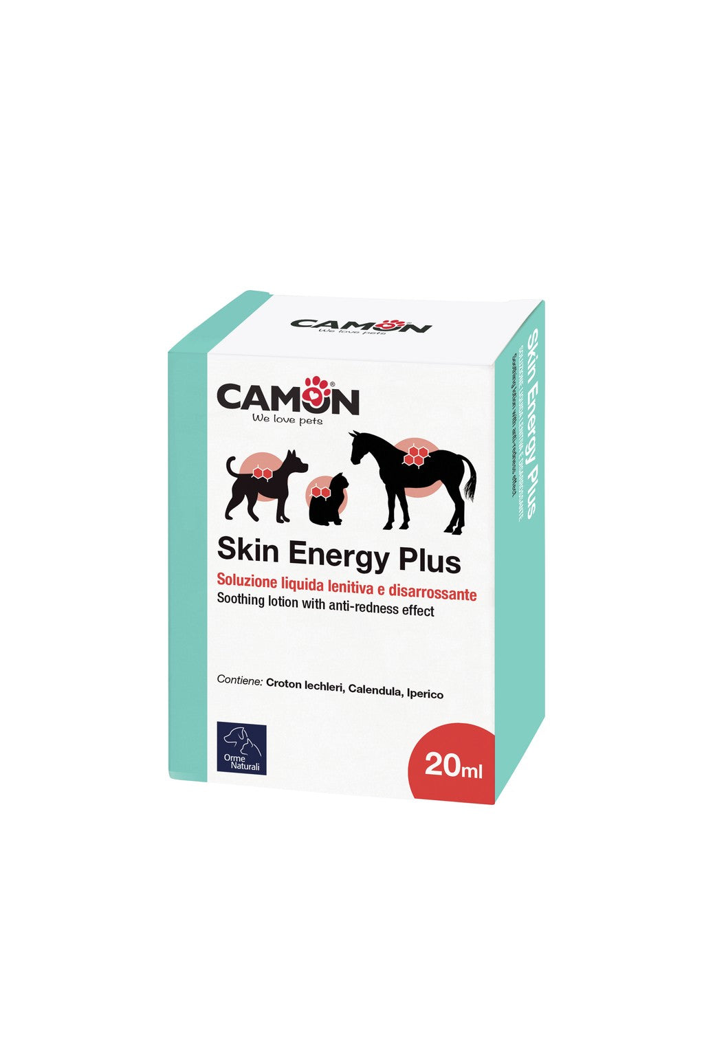 Camon Skin Energy Plus Cani Gatti Cavalli 20 ml