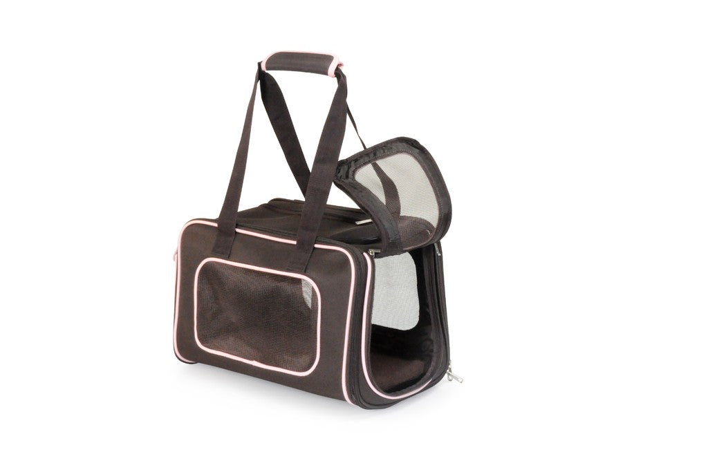 Trasportino Camon ripieghevole 40x23x23 cm per cani, gatti e piccoli animali