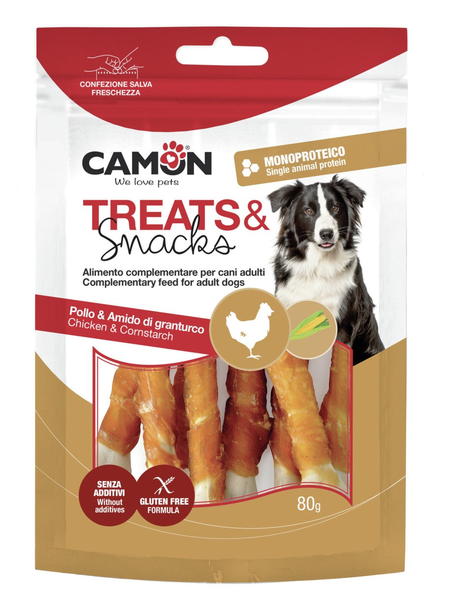 Camon – Ossicini Arrotolati con Pollo 80 g