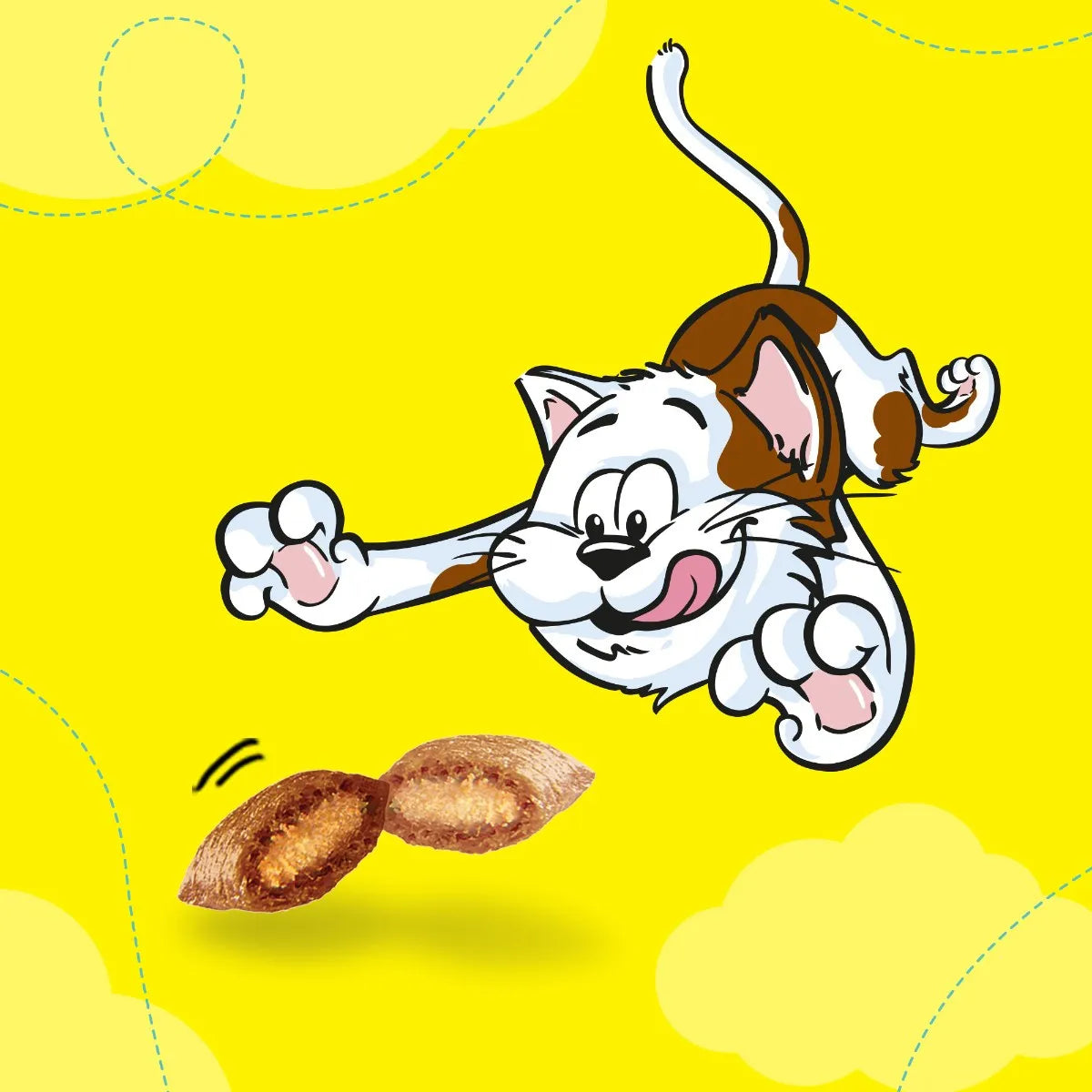 Catisfactions con Formaggio 60g Snack per Gatti