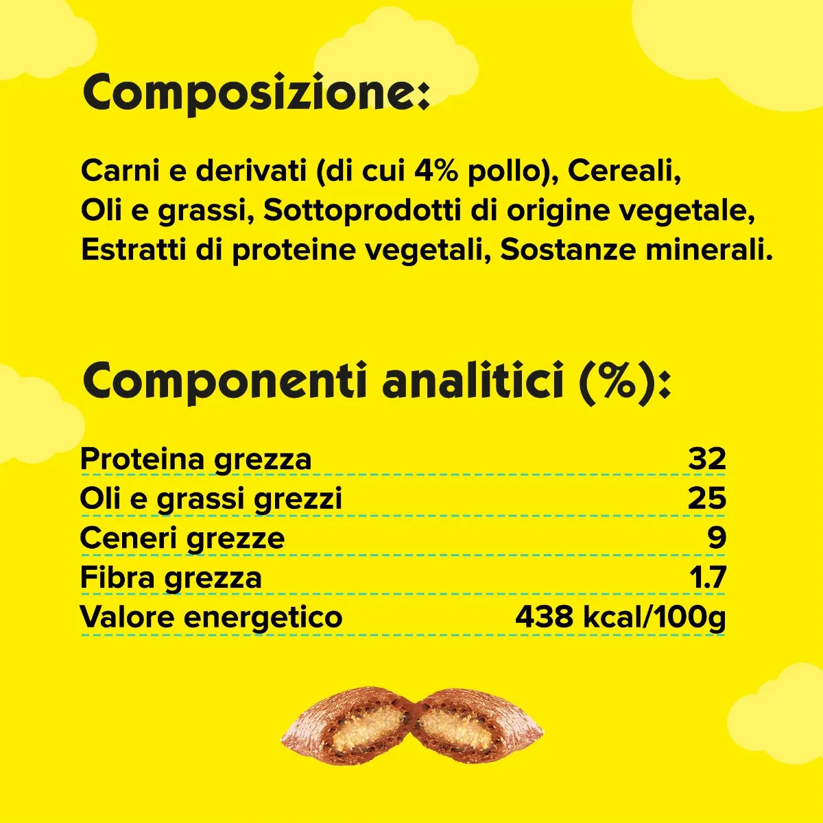 Catisfactions con Pollo 60g Snack per Gatti
