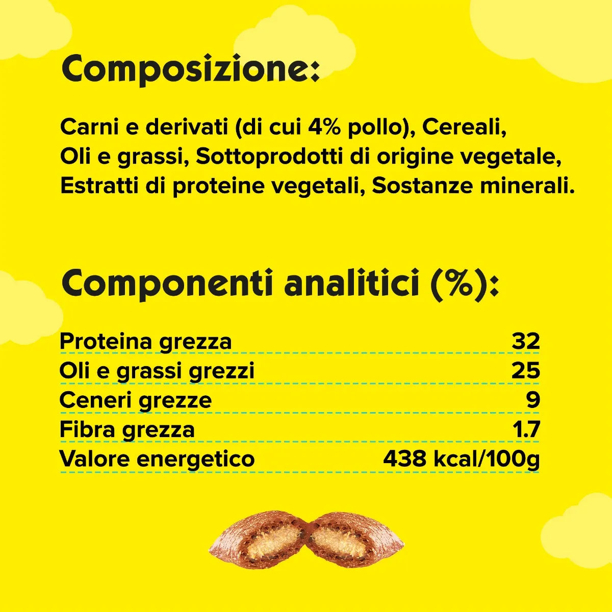Catisfactions con Pollo 60g - Snack per Gatti