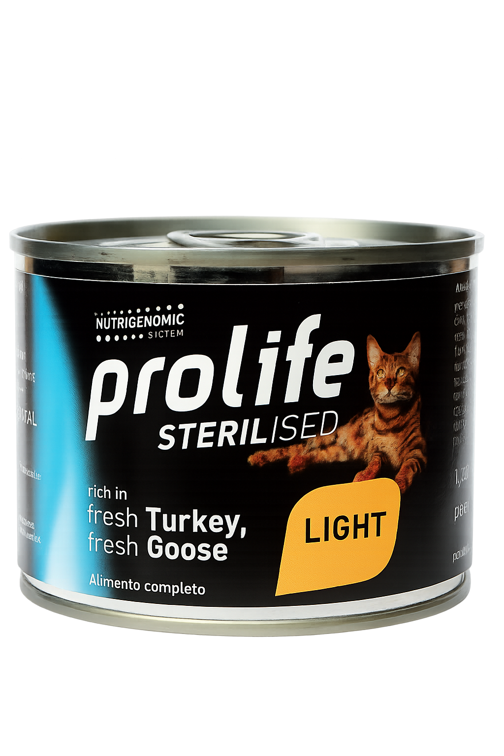 Prolife Cat Wet Sterilised Light Turkey Goose 200g Lattina