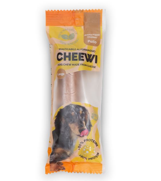 Cheewi Masticabile Edibile Formaggio Aroma Pollo L