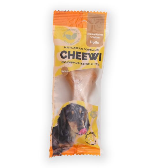 Cheewi Masticabile Edibile Formaggio Aroma Pollo M