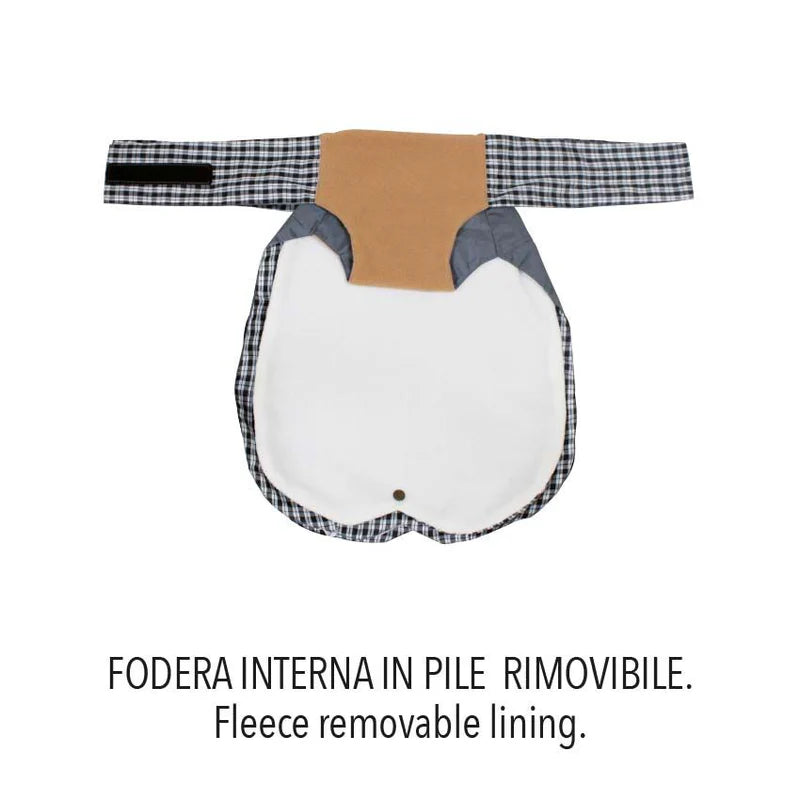 Croci Impermeabile Montreal Cane 15 cm Grigio