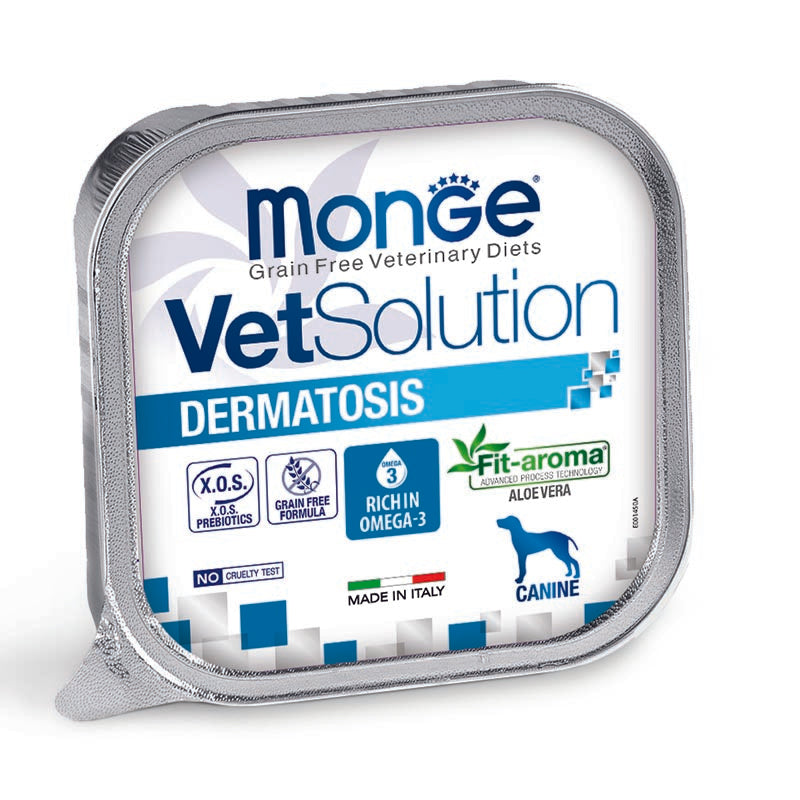 Monge Cane VetSolution Dermatosis 150g Vaschetta