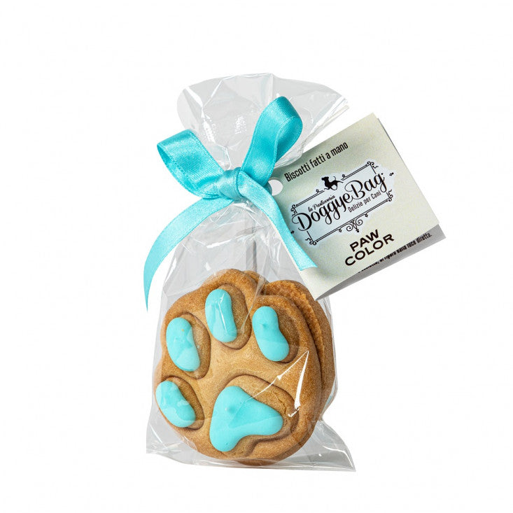 DoggyeBag Paw Color Biscotti Azzurri 45 g (2 Pezzi)