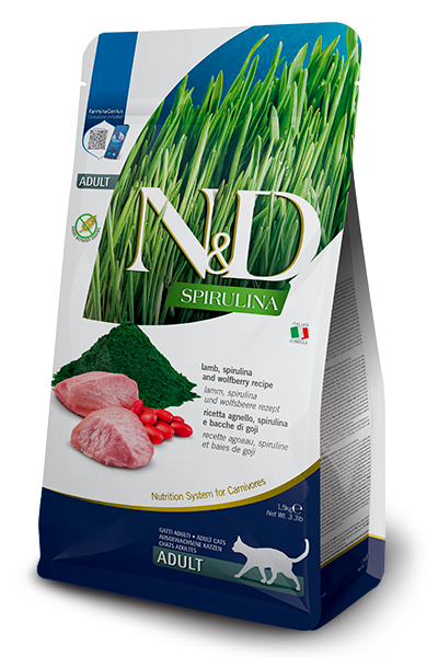Farmina N&D Spirulina Adult Agnello 300g
