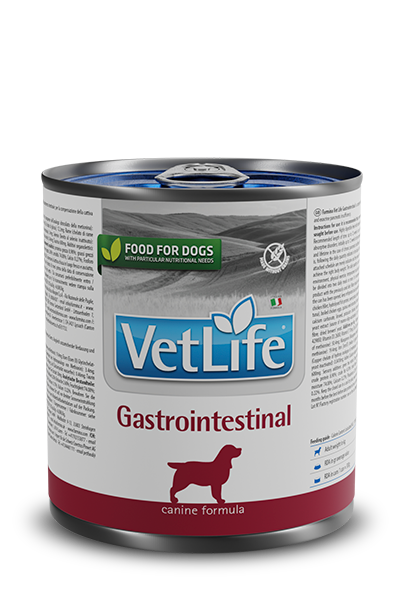 Alimento umido Farmina Vet Life Gastrointestinal 300 g per cani adulti con disturbi digestivi