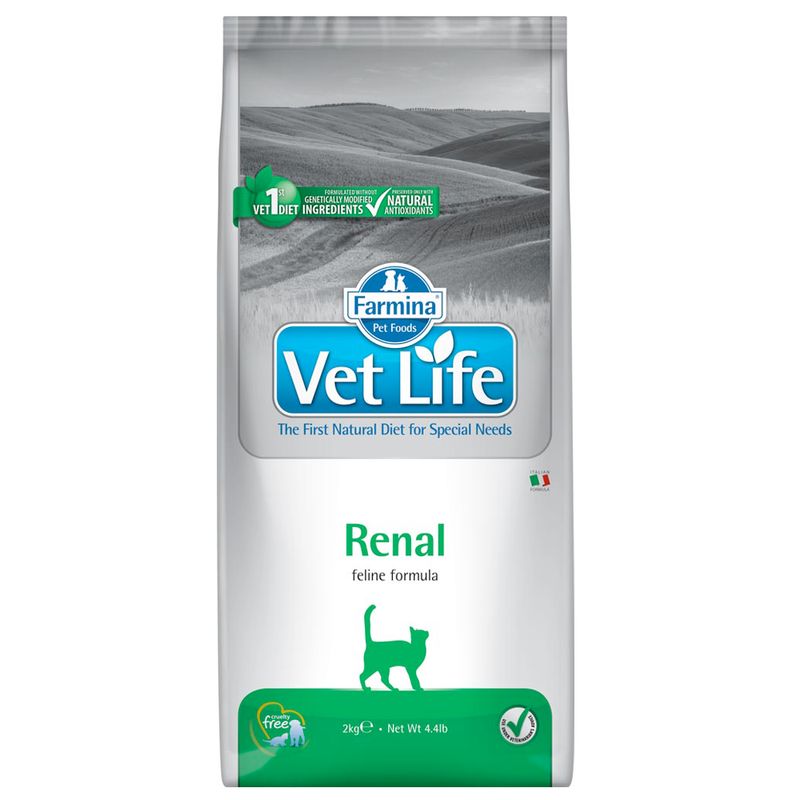 Farmina Vet Life Renal 2kg - Cibo secco per Gatti