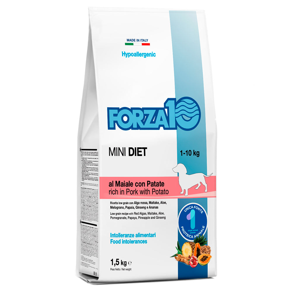 Forza10 Mini Diet Low Grain Maiale con Patate 1,5 Kg