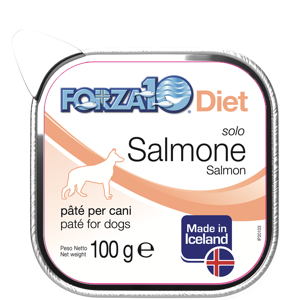 Forza 10 Diet Solo Salmone Monoproteico 100g Alimento umido per cani