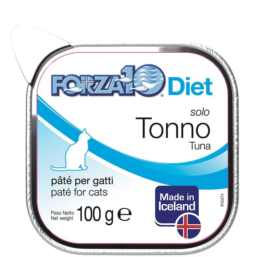 Forza10 Solo Tonno Monoproteico 100g Alimento umido per Gatti