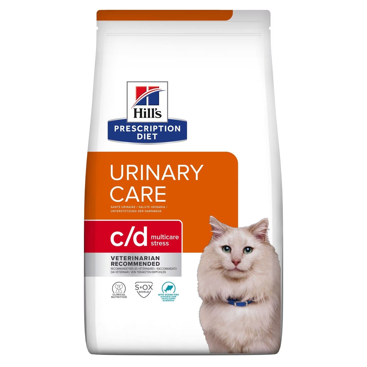 Hill's c/d Multicare Stress Gatti Pesce Oceanico 8kg