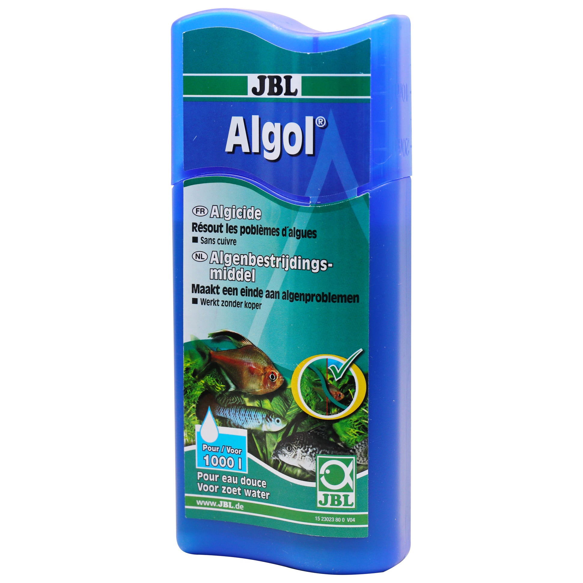 JBL Algol 250 ml – Antialghe per Acquari d’Acqua Dolce