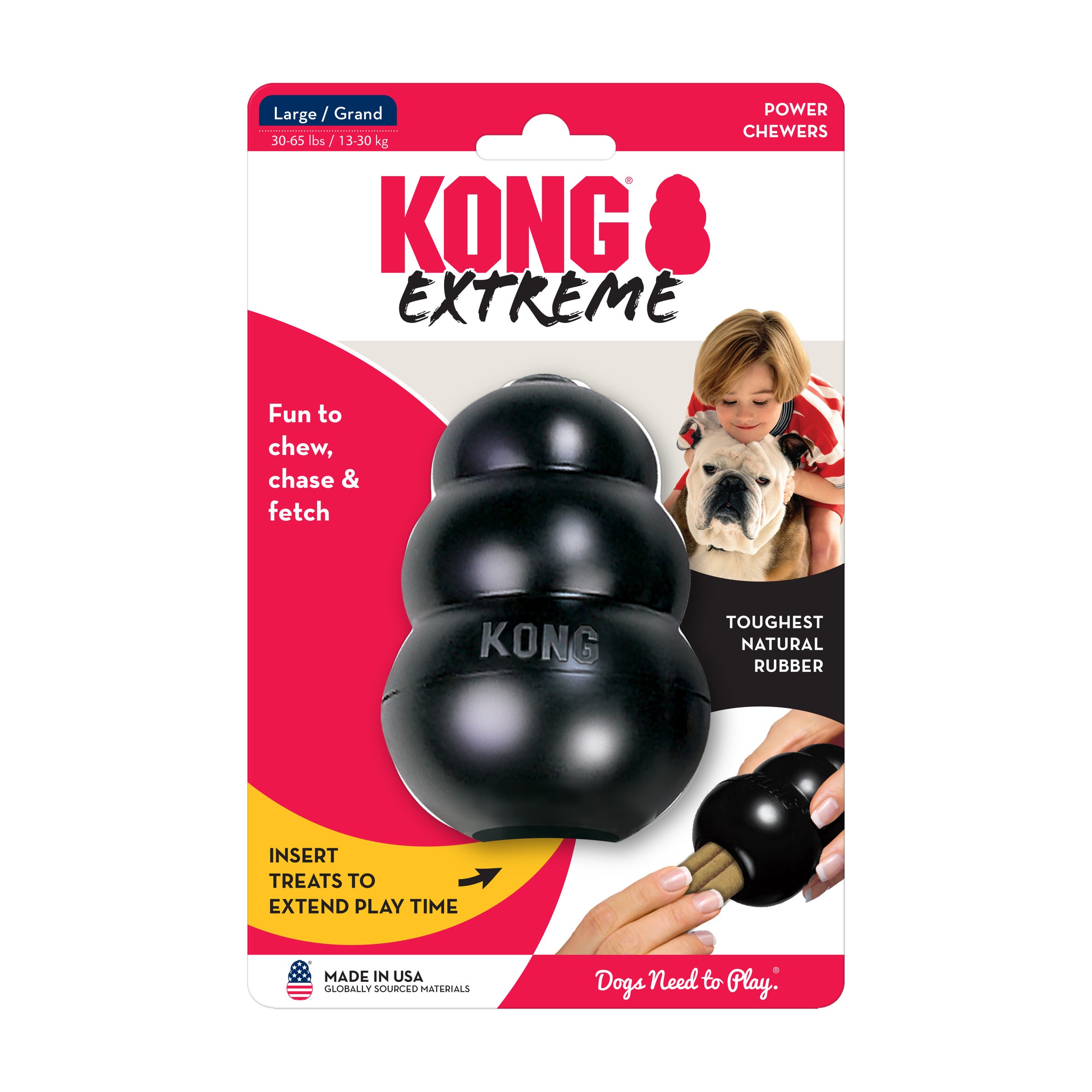 KONG Extreme Large - Gioco Resistente per Cani
